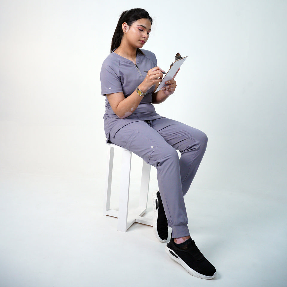 AERO Arctic Grey Zip-Top Full Set - Women