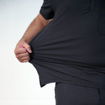 AERO Midnight Black Zip Top Full  Set - Men