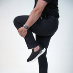AERO Midnight Black Zip Top Full  Set - Men