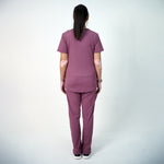 AERO Pulse Mauve V-Neck Full Set - Women