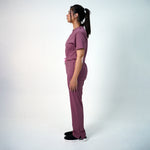 AERO Pulse Mauve V-Neck Full Set - Women