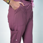 AERO Pulse Mauve V-Neck Full Set - Women