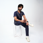 Essential Anchor Navy V-Neck Full Set - Men