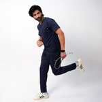 Essential Anchor Navy V-Neck Full Set - Men
