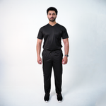 Essential Onyx Black V-Neck Full Set - Men