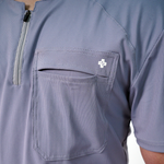AERO Arctic Grey Zip Top Only - Men