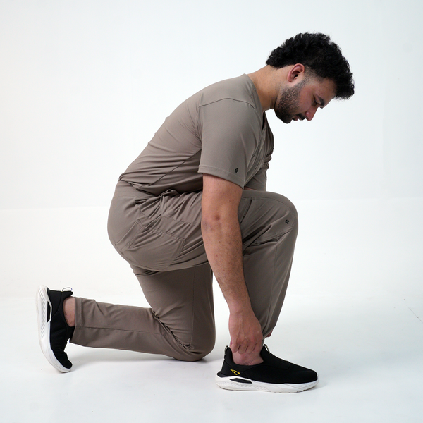 AERO Dune Camel Straight Pants only - Men