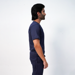 Essential Anchor Navy V-Neck Full Set - Men
