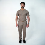 AERO Dune Camel V-Neck Full Set - Men