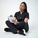 AERO Midnight Black Zip-Top Full Set - Women