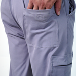 AERO Arctic Grey Straight Pants Only - Men