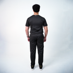 Essential Onyx Black V-Neck Full Set - Men