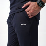 AERO Deep Navy V-Neck Full Set - Men