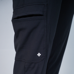 AERO Midnight Black Straight Pants Only - Men