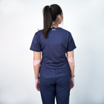Essential Anchor Navy V-Neck Top Only - Women