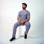 AERO Arctic Grey Zip Top Only - Men