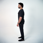 AERO Midnight Black Zip Top Only - Men