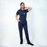 Essential Anchor Navy V-Neck Full Set - Women