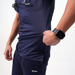 Essential Anchor Navy V-Neck Full Set - Men