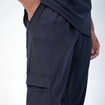 AERO Deep Navy Straight Pants Only - Men
