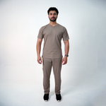 AERO Dune Camel V-Neck Top only - Men