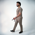 AERO Dune Camel V-Neck Top only - Men