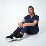 Essential Anchor Navy Straight Pants Only - Women