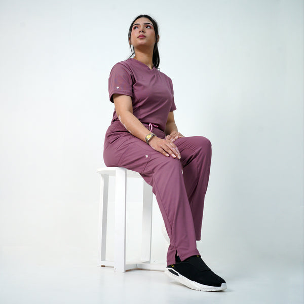 AERO Pulse Mauve Flared Pants only - Women