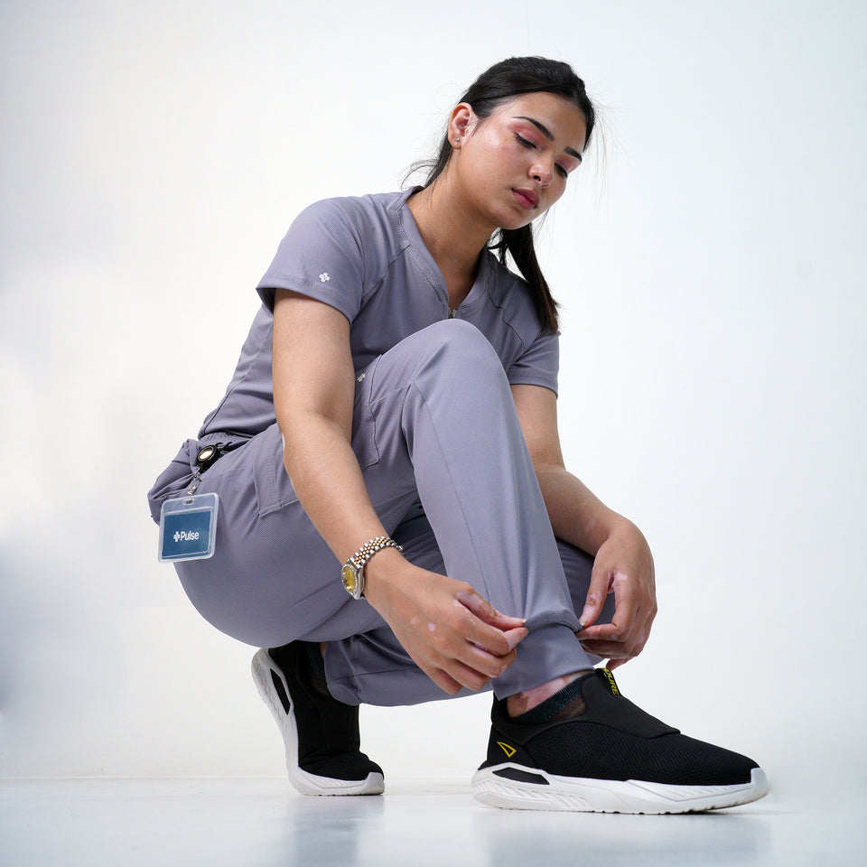 AERO Arctic Grey Jogger Pants Only - Women