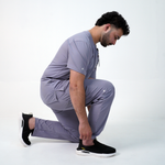 AERO Arctic Grey Straight Pants Only - Men