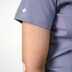 AERO Arctic Grey Zip Top Only - Women
