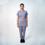 AERO Arctic Grey Zip Top Only - Women