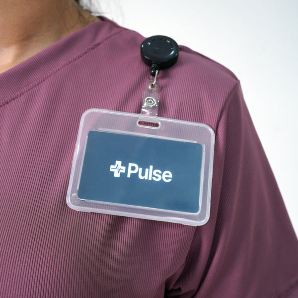 AERO Pulse Mauve V-Neck Top Only - Women
