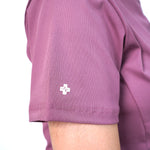 AERO Pulse Mauve V-Neck Top Only - Women