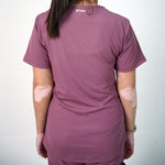 AERO Pulse Mauve V-Neck Top Only - Women