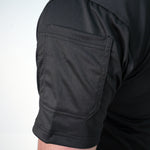 Essential Onyx Black V-Neck Top Only - Men
