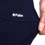 AERO Deep Navy Flared Pants Only - Women