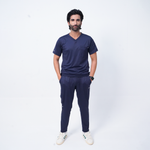 Essential Anchor Navy V-Neck Top Only - Men