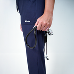 Essential Anchor Navy Straight Pants Only - Women
