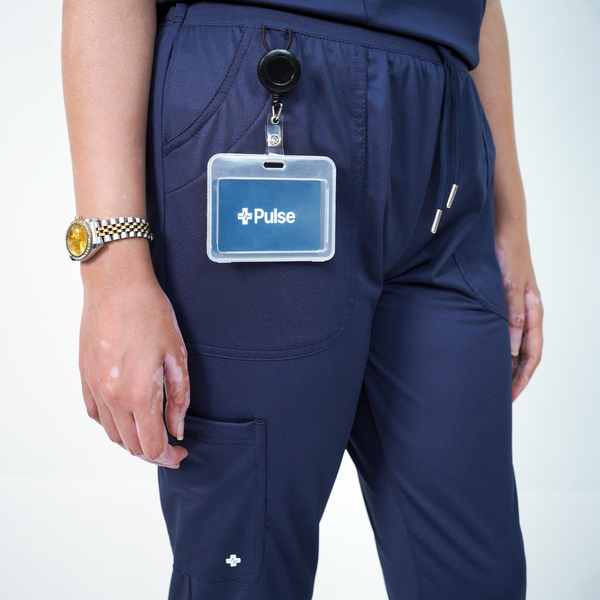 Essential Anchor Navy Straight Pants Only - Women